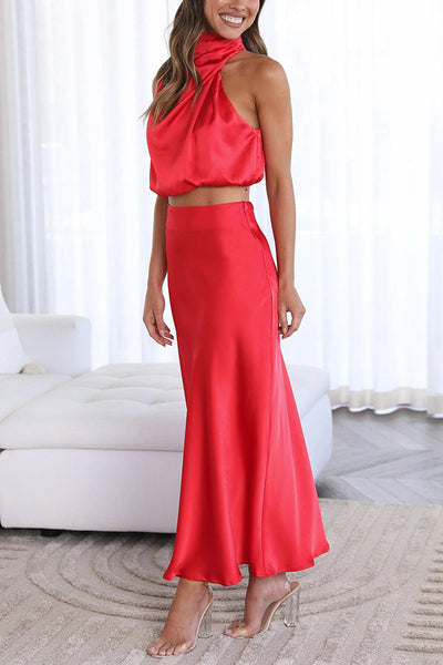Hoop | Elegant Satin Set