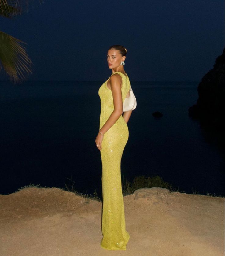 Louisa | Sunset Sparkle Gown