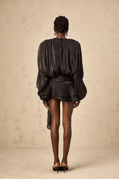 Indy | Flowing Satin Dress