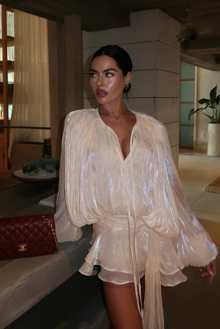 Indy | Flowing Satin Dress