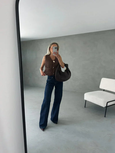 Kayla | Ribbed Knit Top