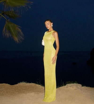 Louisa | Sunset Sparkle Gown