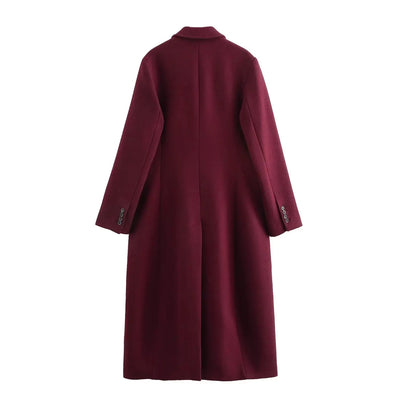 Diane Double Breasted Maxi Coat