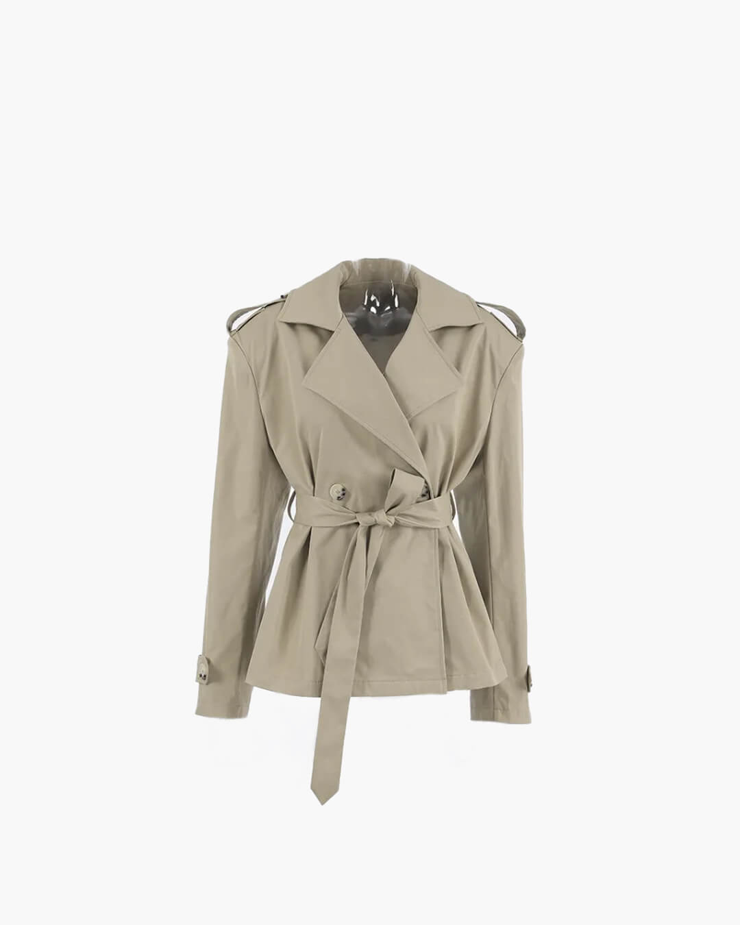 Hailey Crop Trenchcoat