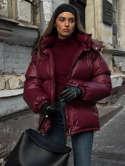Eliza Padded Parka Jacket with Hood