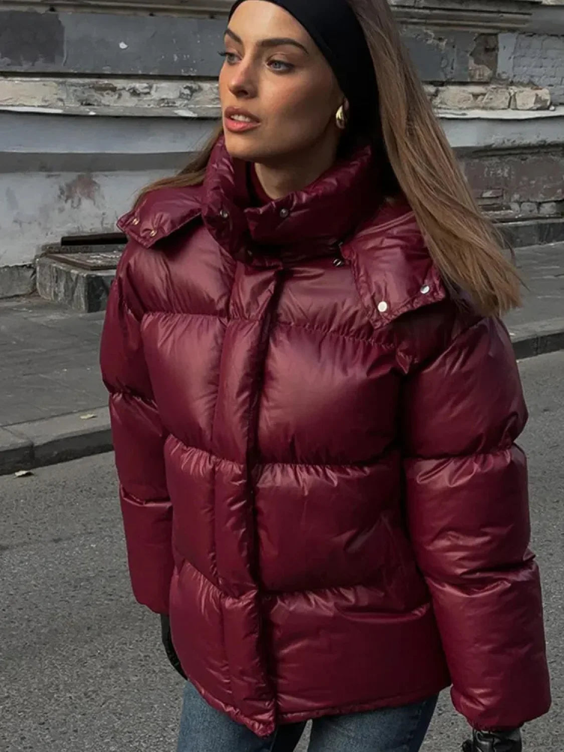 Eliza Padded Parka Jacket with Hood