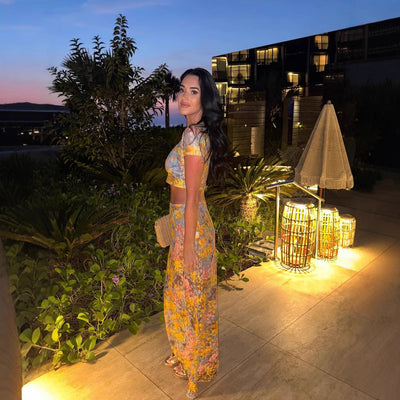 Amaris | Floral Print Two-Piece Set