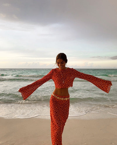 Saskia | Cheerful Knitted Set