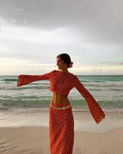 Saskia | Cheerful Knitted Set