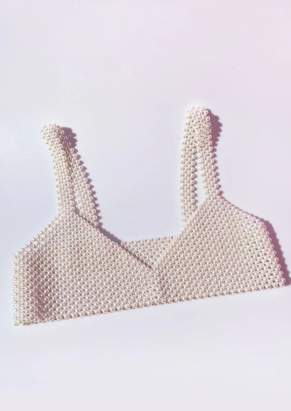 Diantha | Ivory Gem Bralette