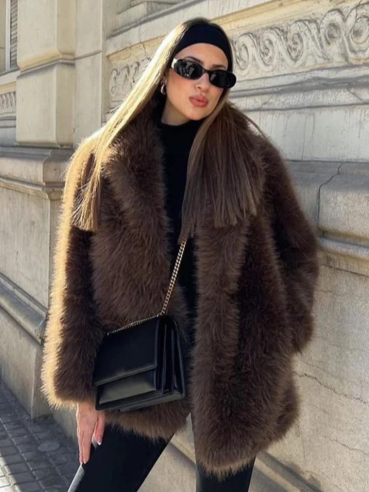 Audrey Faux Fur Coat
