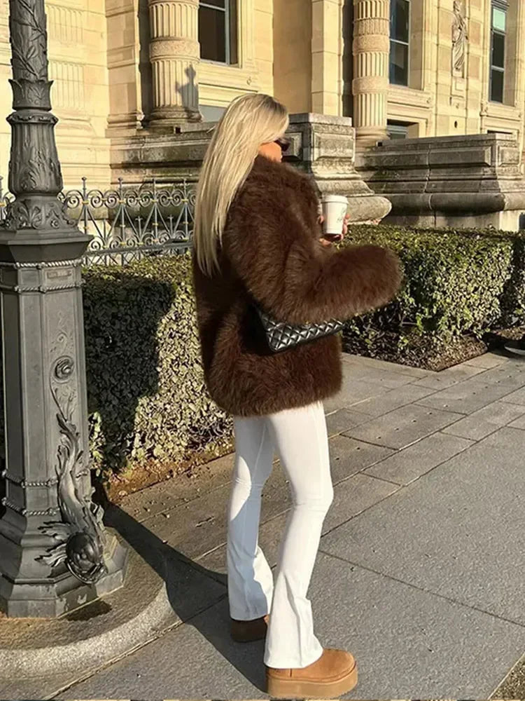 Audrey Faux Fur Coat
