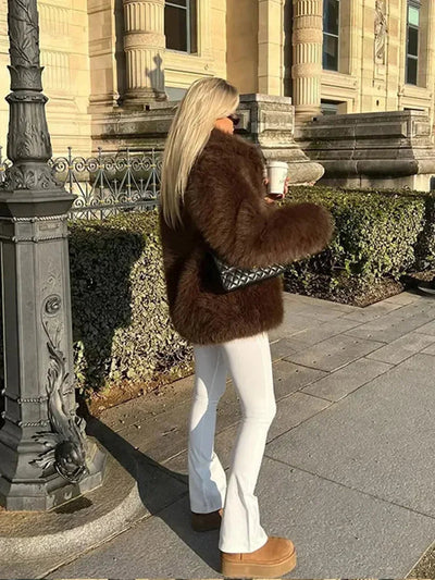 Audrey Faux Fur Coat