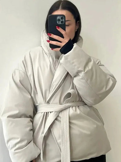 Sally Tie-Belt Coat