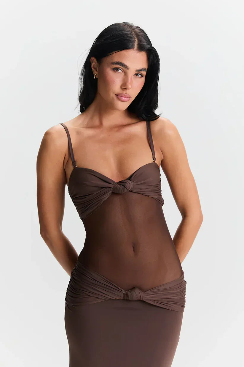 Thalia | Seductive Sheer Dress