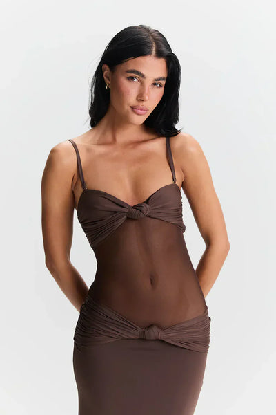 Thalia | Seductive Sheer Dress