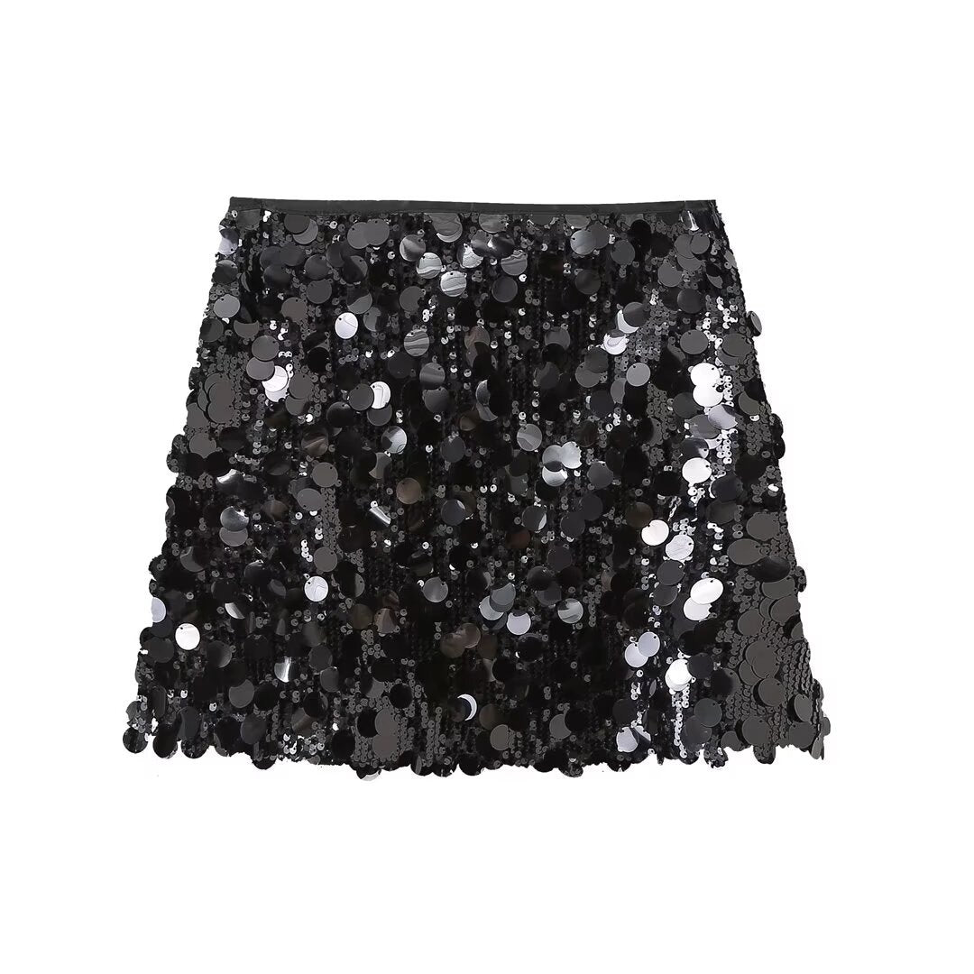 Liory | Sparkling Sequin Skirt