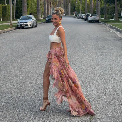 Elspeth | Romantic Floral Skirt