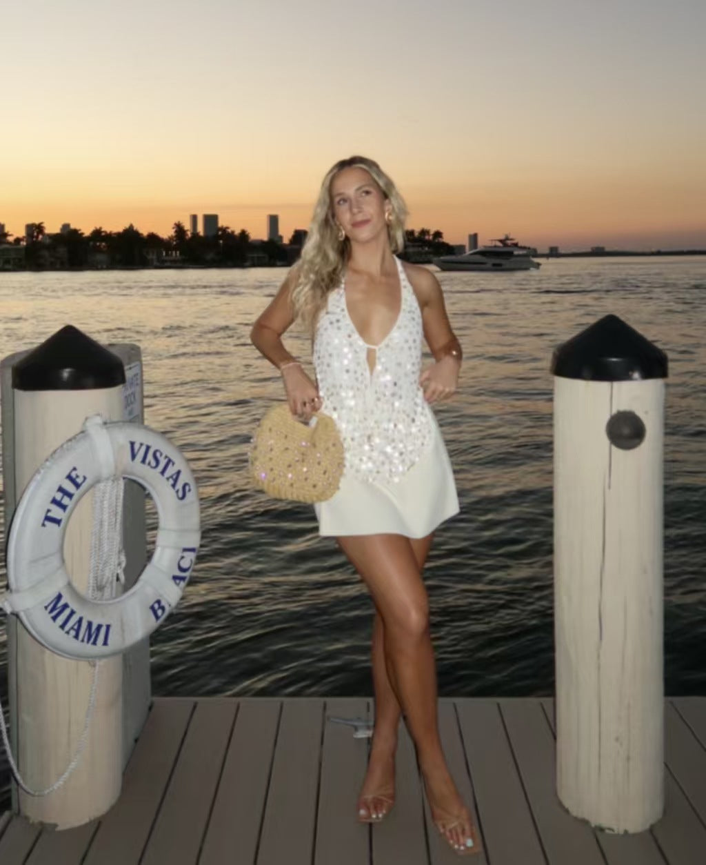 Mirabel | Sleeveless Sequin Top