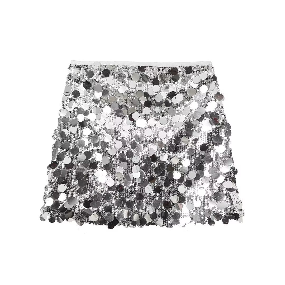 Liory | Sparkling Sequin Skirt