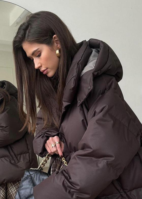 Leila Puffer Jacket with Removable Hood