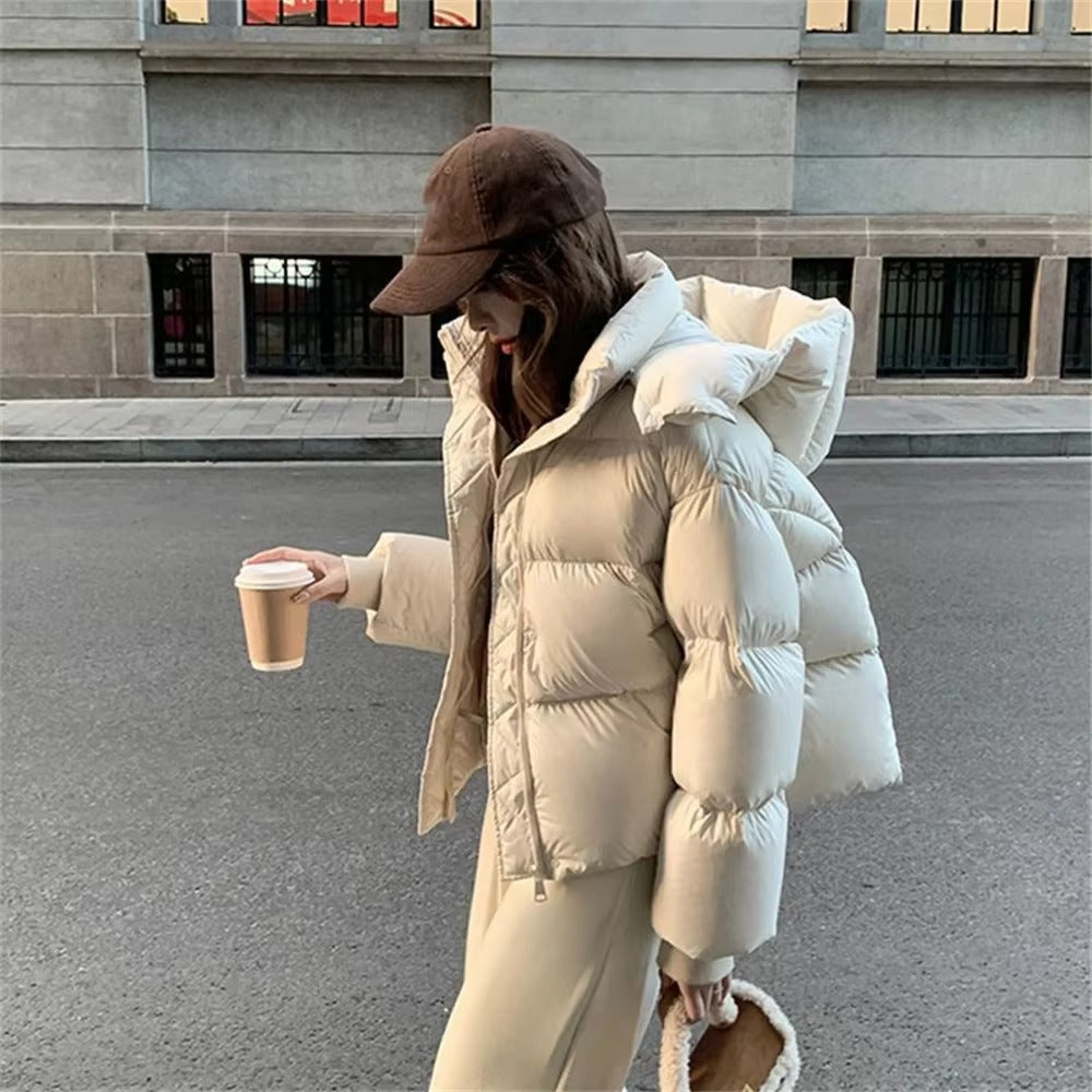 Bella Thick Padded Jacket with Hood