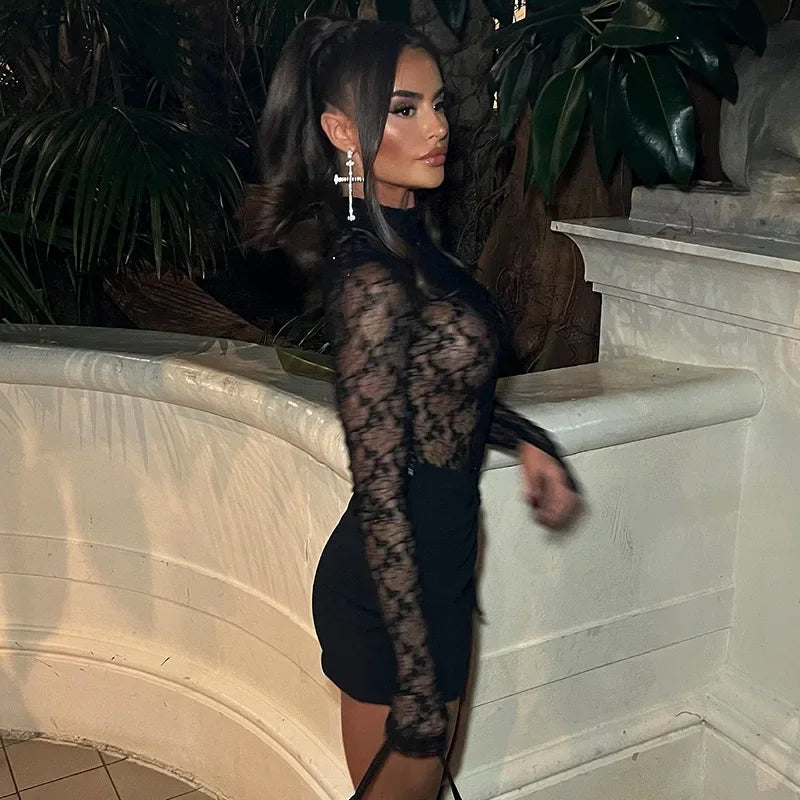 Avalynn | Elegant Sheer Dress