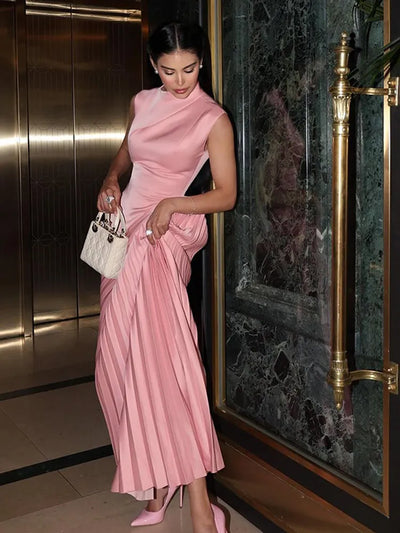 Persephone | Elegant Drape Dress