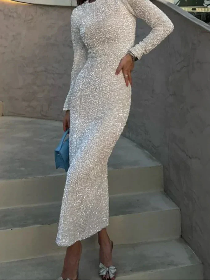 Bria | Elegant Sequin Dress