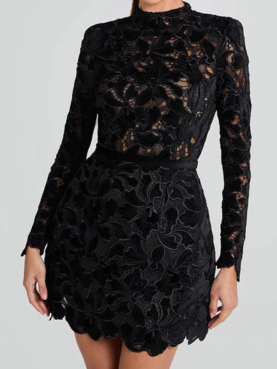 Malani | Floral Lace Dress