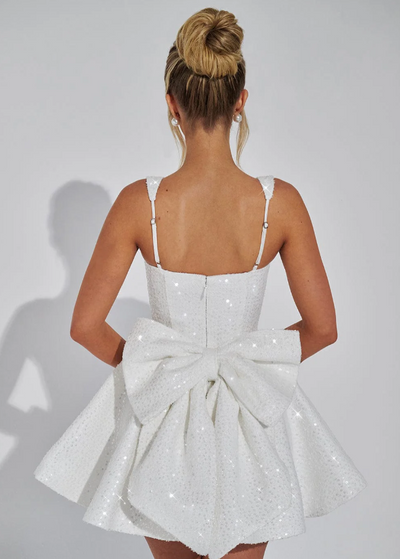 Romy | Dazzling Bow Dress