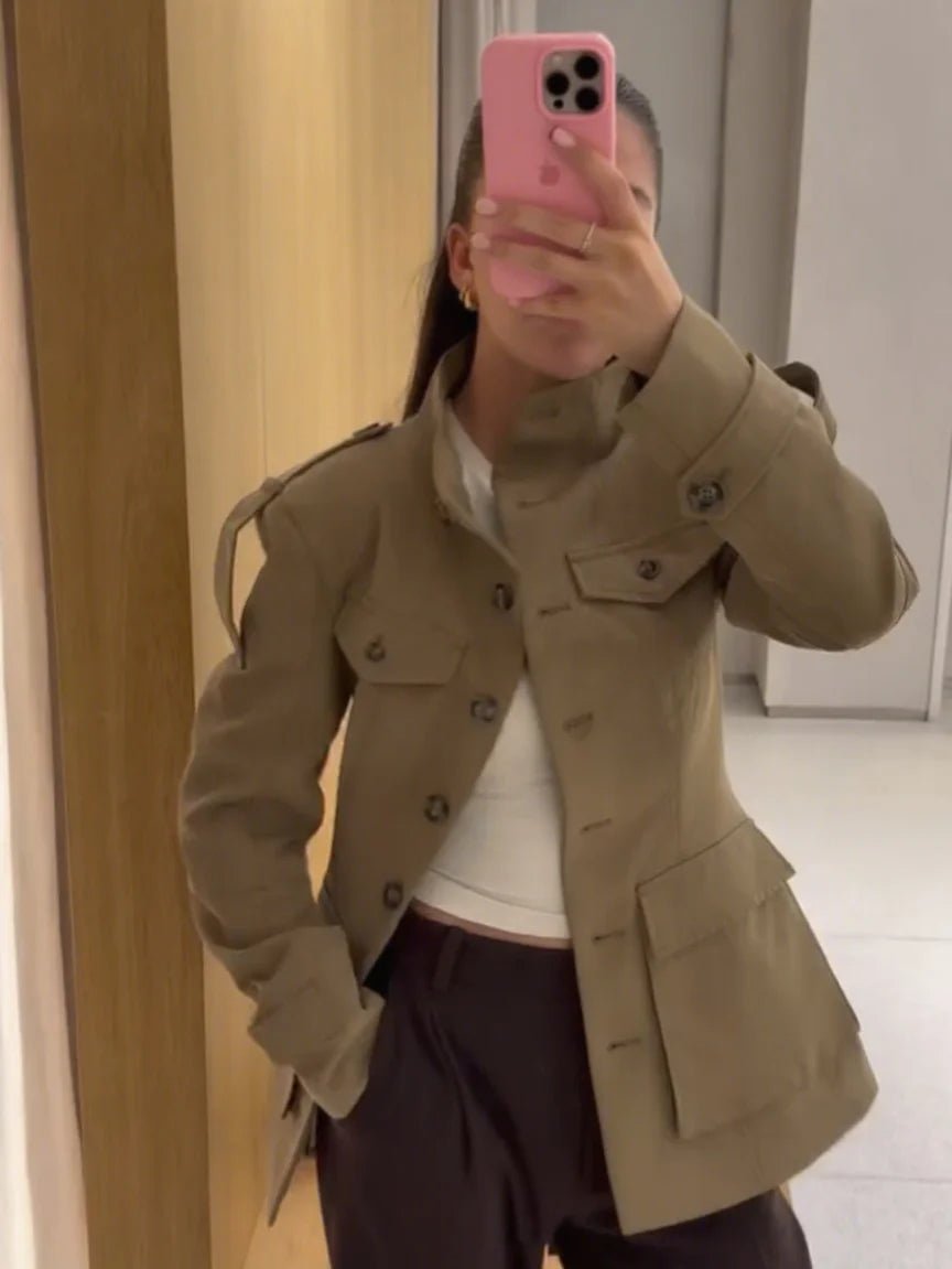 Melinda Slim Fit Trenchcoat