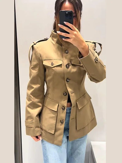 Melinda Slim Fit Trenchcoat