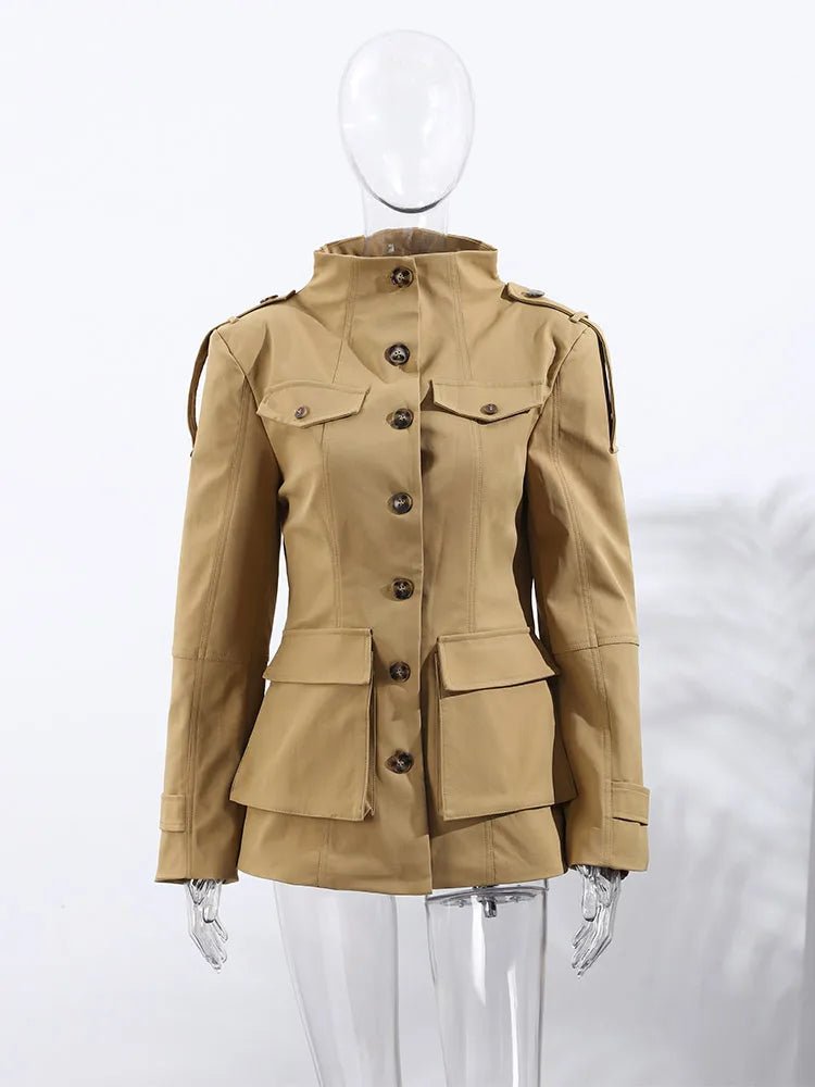 Melinda Slim Fit Trenchcoat