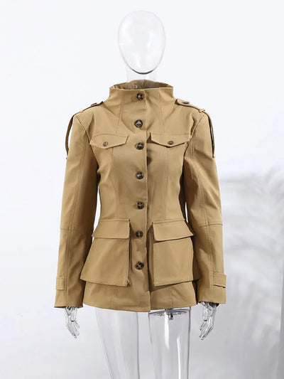 Melinda Slim Fit Trenchcoat
