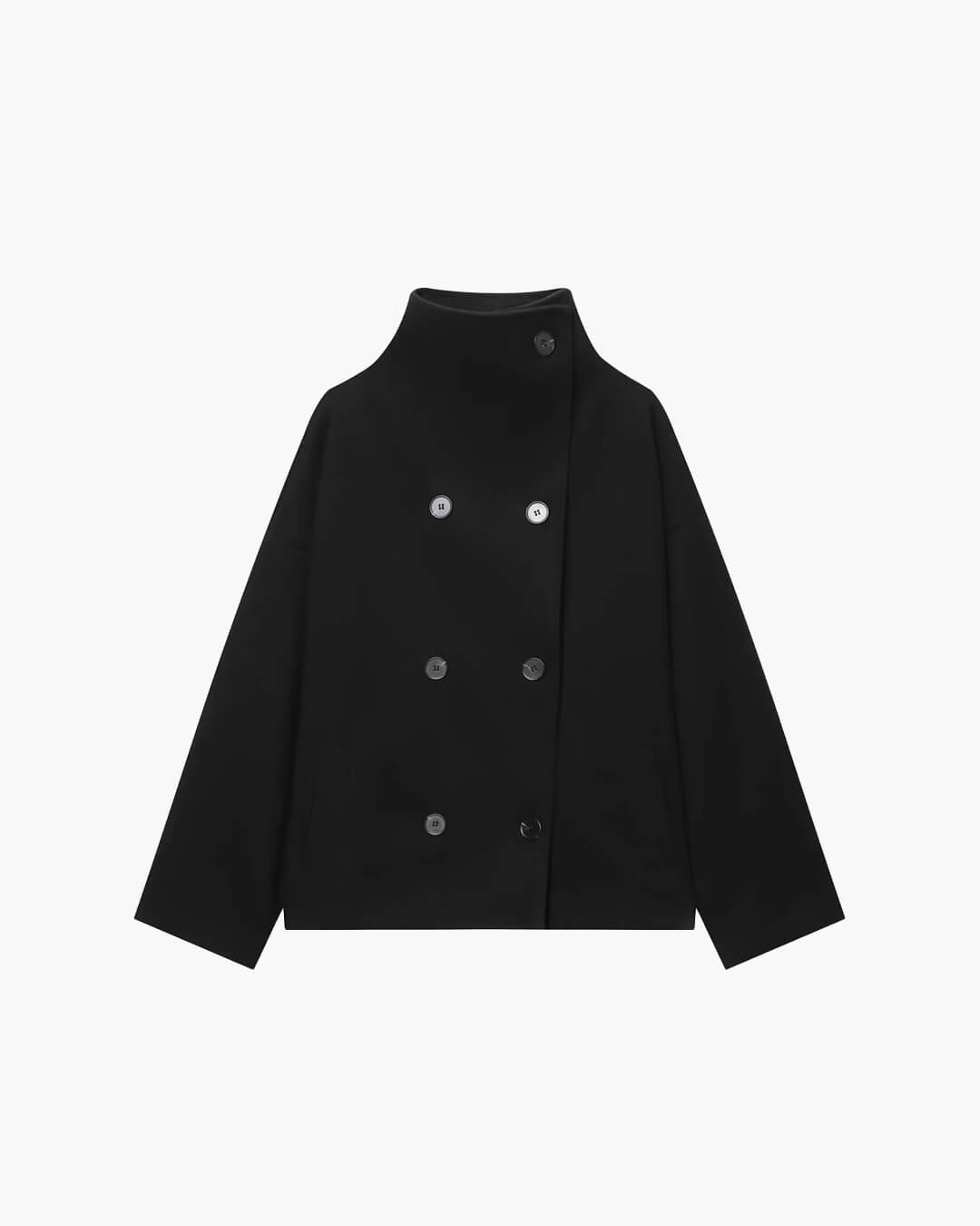 Clarissa jacket with stand-up collar