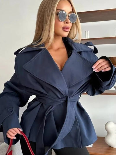 Hailey Crop Trenchcoat