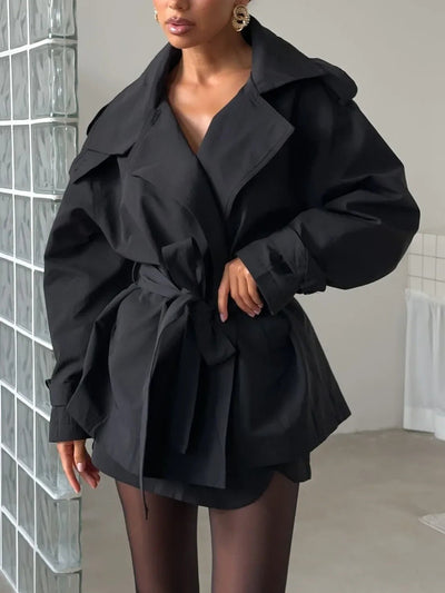 Hailey Crop Trenchcoat