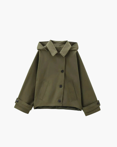 Julia Trench Coat with Hood