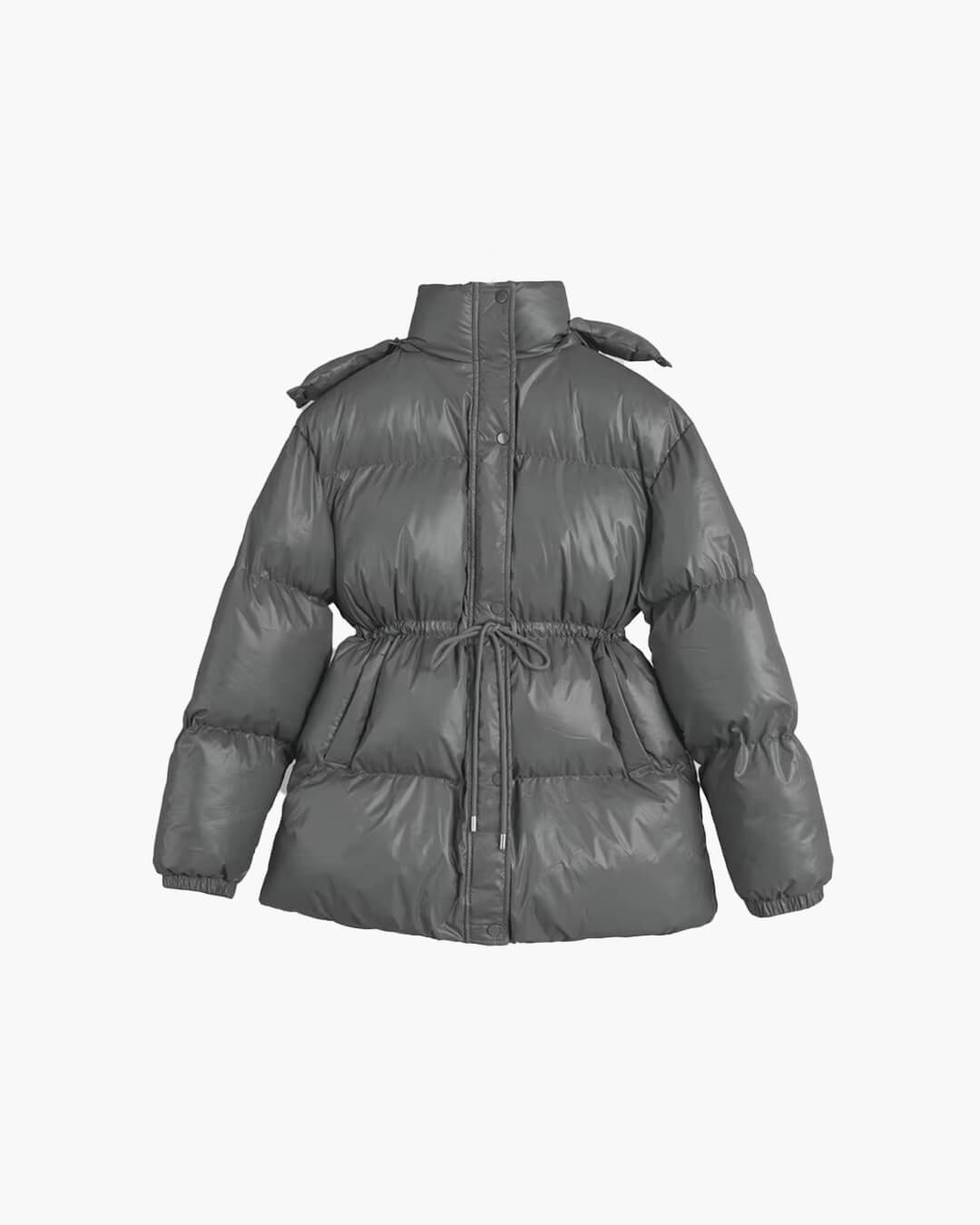 Lorie Padded Jacket with Hood and Drawstring