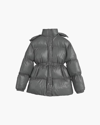 Lorie Padded Jacket with Hood and Drawstring