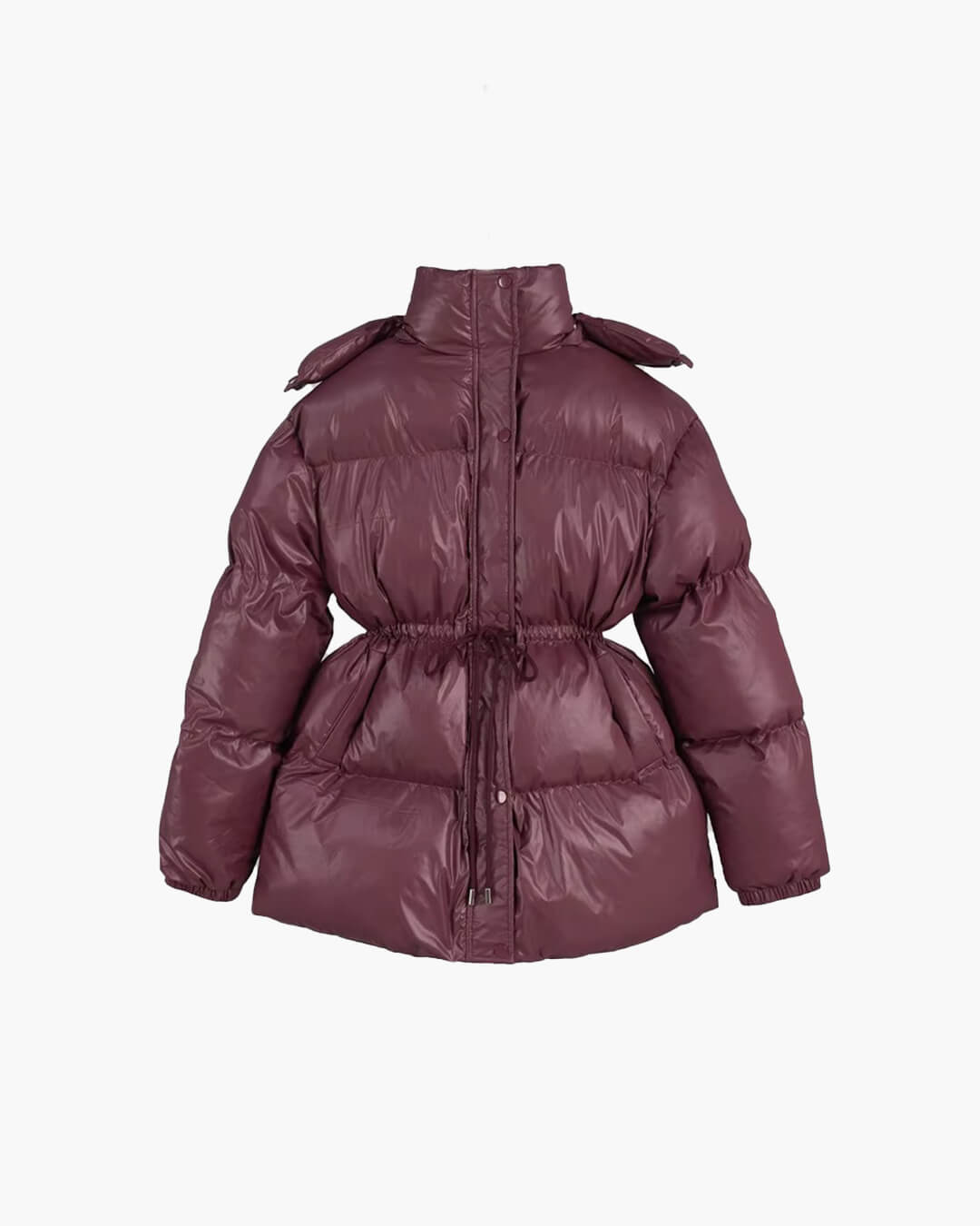 Lorie Padded Jacket with Hood and Drawstring