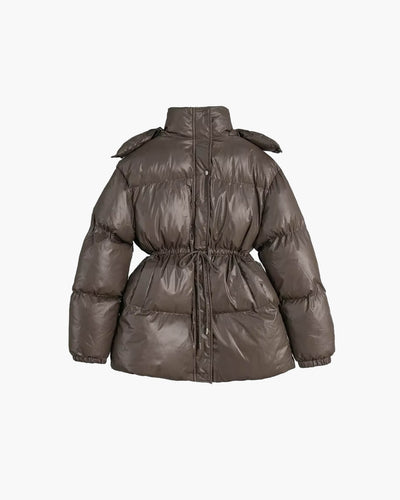 Lorie Padded Jacket with Hood and Drawstring