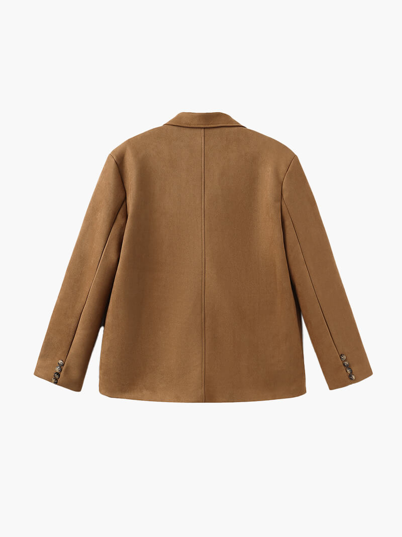 Matilda imitation suede jacket