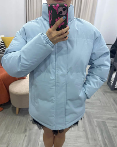 Jasmine Weather-Resistant Stand-Up Collar Puffer Jacket