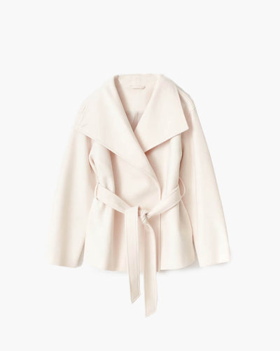 Loraine Jacket with Stand-Up Collar and Lace Closure