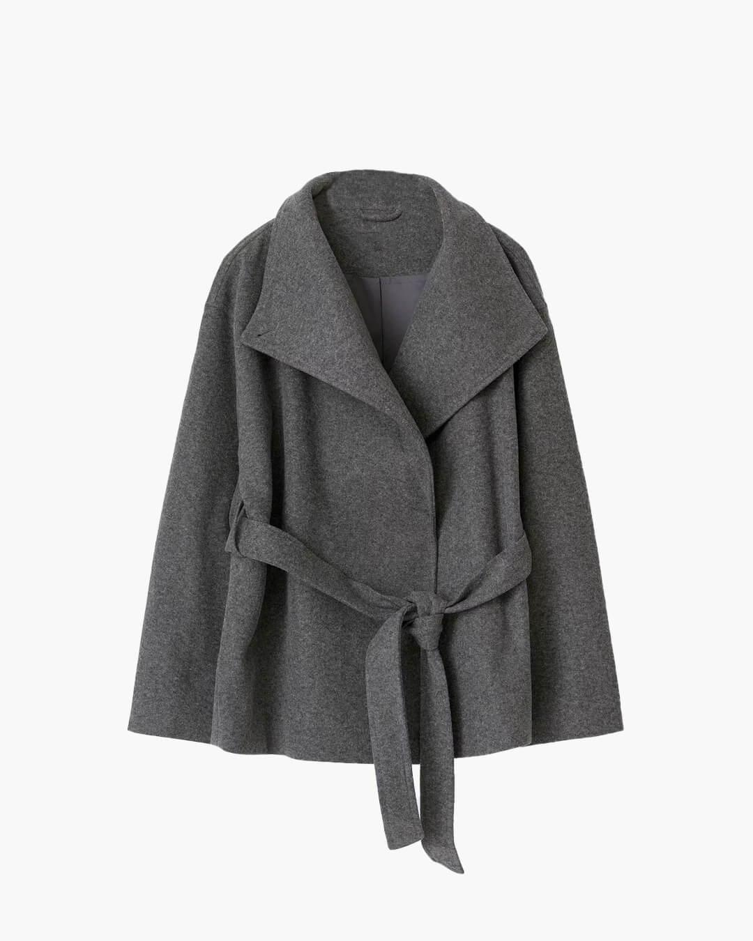 Loraine Jacket with Stand-Up Collar and Lace Closure