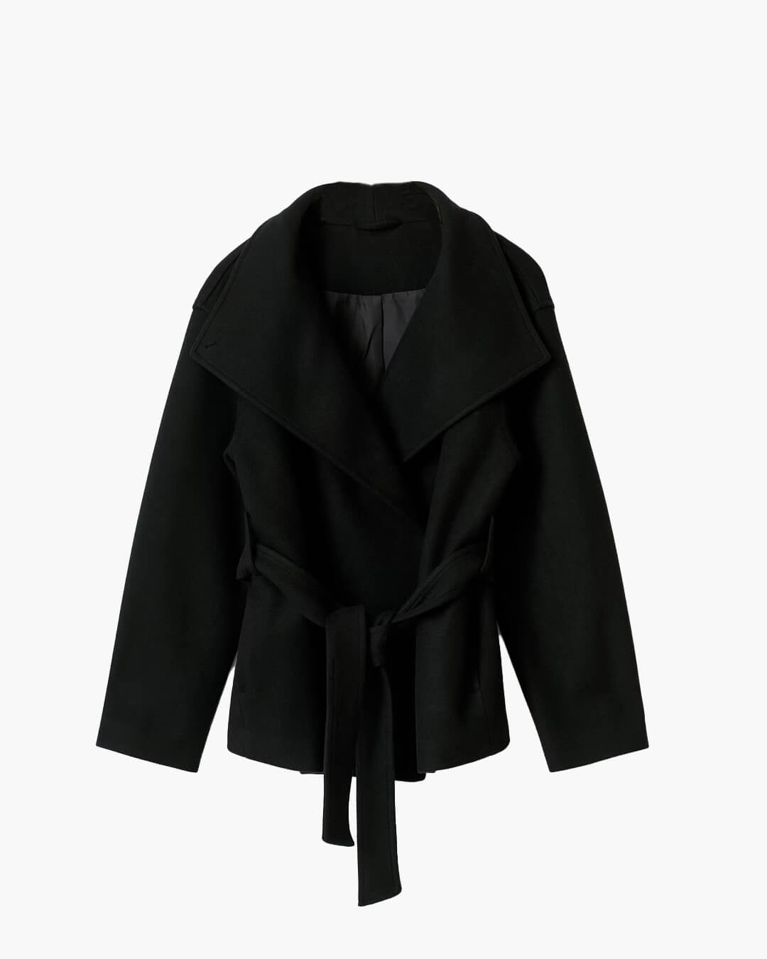 Loraine Jacket with Stand-Up Collar and Lace Closure