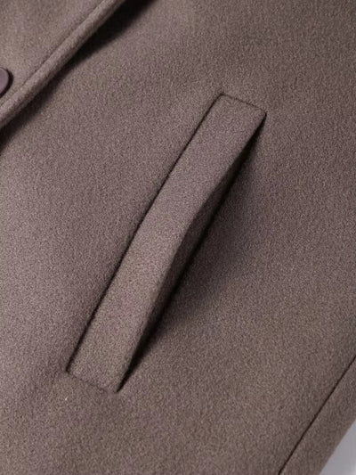 Nicole Maxi Faux Wool Coat