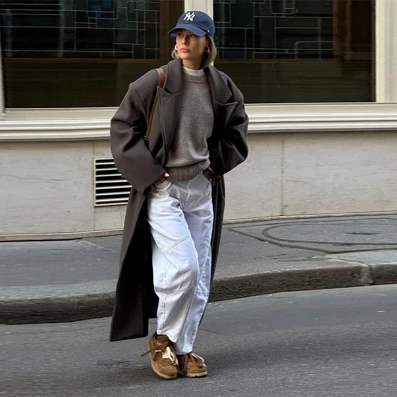 Nicole Maxi Faux Wool Coat